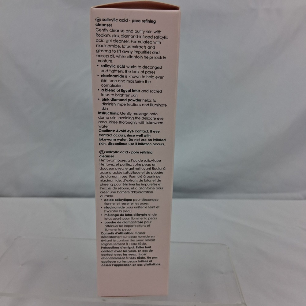 Rodial Salicylic Acid Pore Refining Cleanse 145ml 4.9oz Pink Diamond Niacinamide - Picture 4 of 8